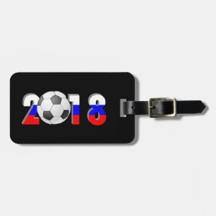 FOOTBALL SOCCER  2018 LUGGAGE TAG
