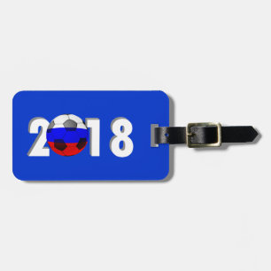FOOTBALL SOCCER  2018 LUGGAGE TAG