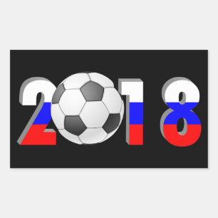 FOOTBALL SOCCER  2018 STICKER