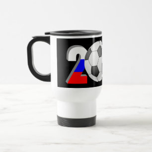 FOOTBALL SOCCER 2018 TRAVEL MUG