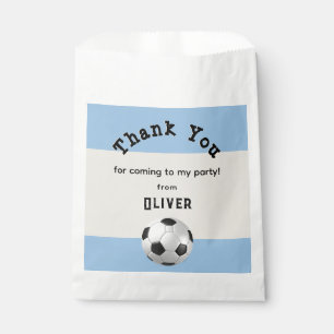 Football Soccer Ball Birthday Party Favour Bag