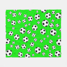 Football / Soccer Ball Seamless Pattern 