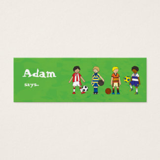 Football Soccer boys party loot bag thank you