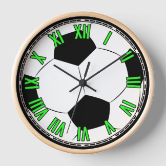 Football / Soccer Design Clock