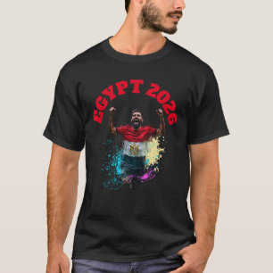 Football Soccer Goal Celebration Egypt Flag 2026 T-Shirt