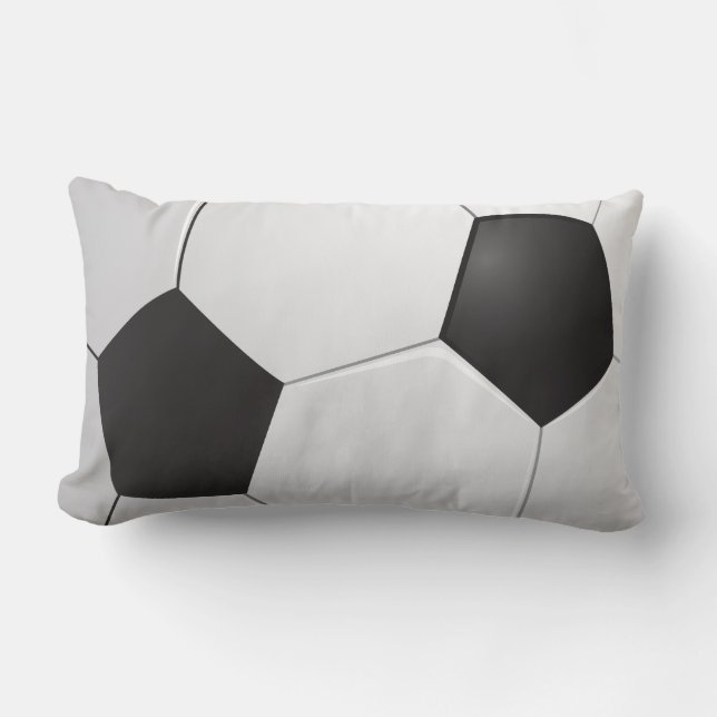 Football Soccer Lumbar Pillow (Front)