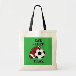 Football Soccer Player Coach Tote Bag