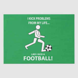 Football Soccer Sports Player Football Soccer Tissue Paper