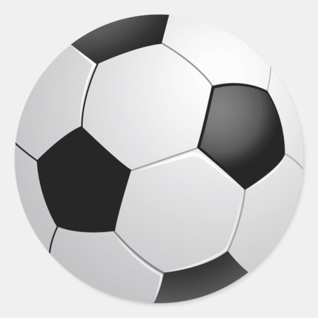 Football Soccer Sticker (Front)