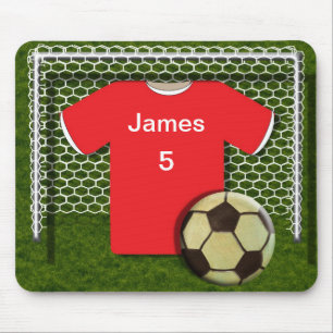 Football Soccer Theme Personalized Mouepad Mouse Pad