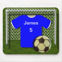 Football Soccer Theme Personalized Mouepad