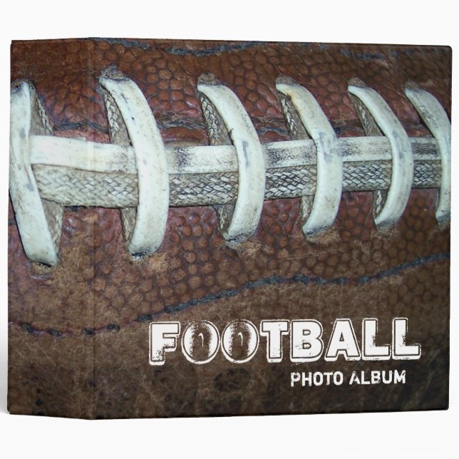 Football Sports Album Binder (Front/Spine)