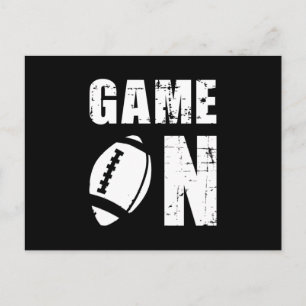 Football Sports Team Game American Funny Gift Idea Postcard