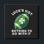 Football St Patrick's Day Boys Mens St Paddys Day  Magnet<br><div class="desc">Football St Patrick's Day Boys Mens St Paddys Day Funny</div>