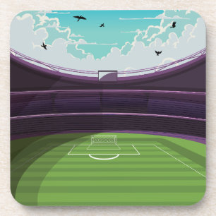 Football Stadium Coaster
