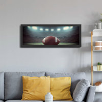 Football Stadium Lights Night Dramatic