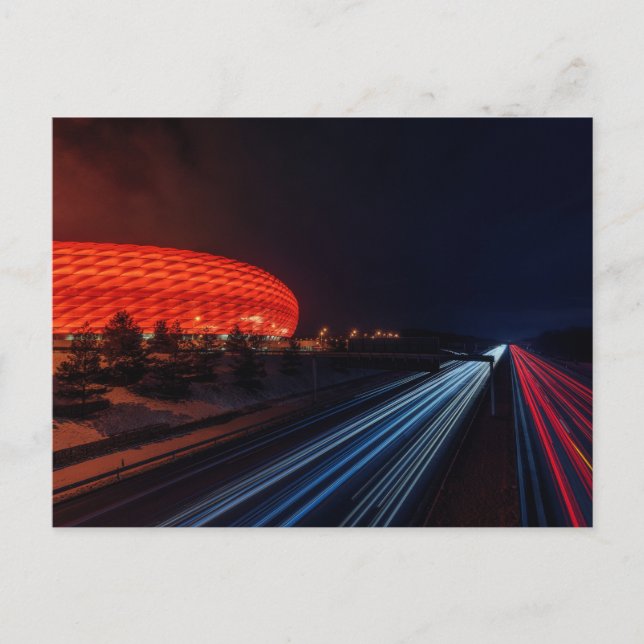 Football Stadium Post Card (Front)