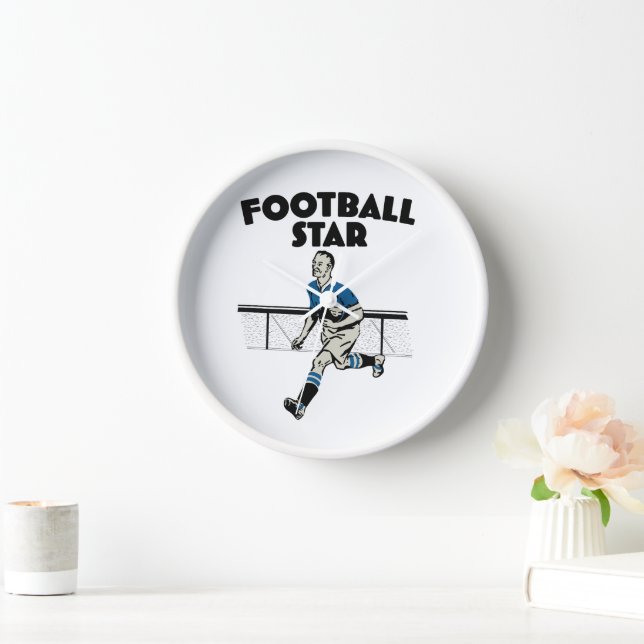 Football Star Clock (Home)