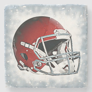 Football Stone Coaster