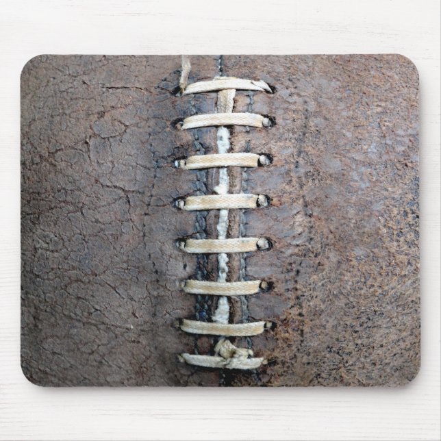 Football Strings vertical Mouse Pad (Front)