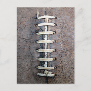Football Strings vertical Postcard