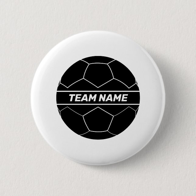 Football Team 2 Inch Round Button (Front)