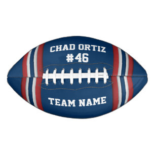 Football Team Custom Jersey Name and Number