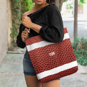 Football Texture Personalized Crossbody Bag