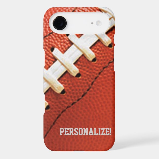 Football Texture Personalized iPhone 6 case (Back)