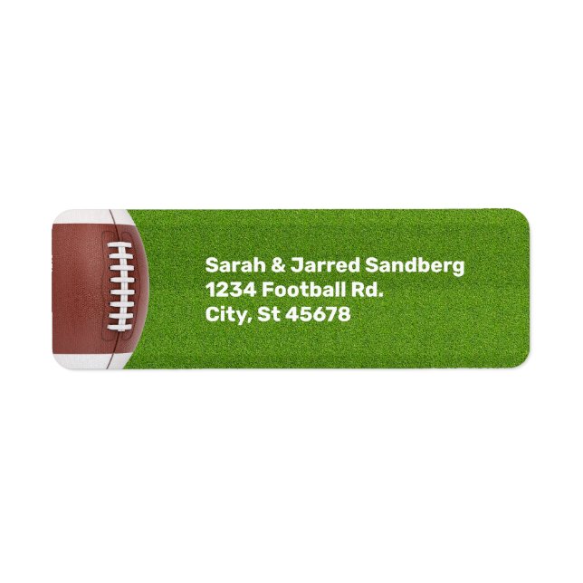 Football Theme Bar Mitzvah (Front)