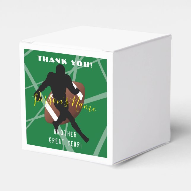 FOOTBALL Theme Favour Box HAMbyWG   (Front Side)