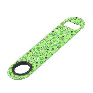 Football Theme with Green Shirts Bar Key