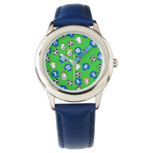 Football Theme with Shirts in Blue Watch