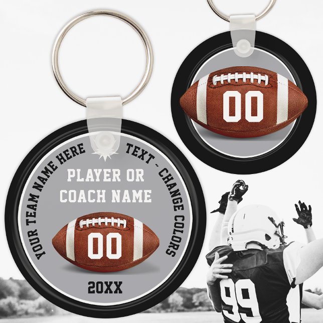 Football Themed Party Favours, Custom Football Keychain (Creator Uploaded)