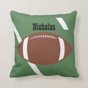 Football Throw Pillow