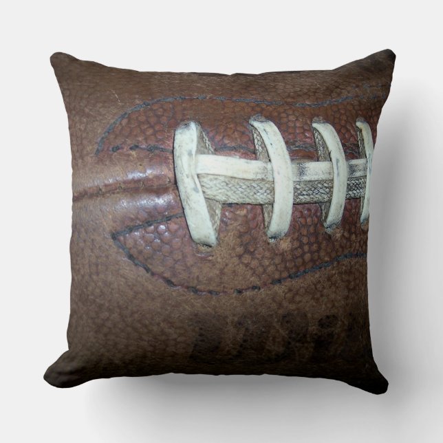 Football Throw Pillow (Front)