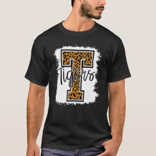 Football Tigers School Sports Fan Team Spirit T-Shirt