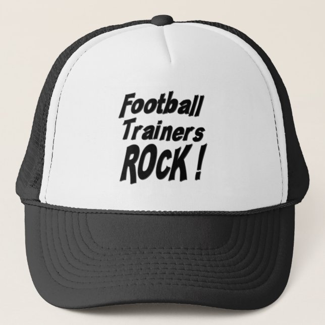 Football Trainers Rock! Hat (Front)
