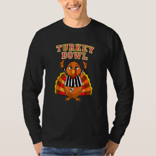 Football Turkey Bowl Annual Family Thanksgiving Ga T-Shirt