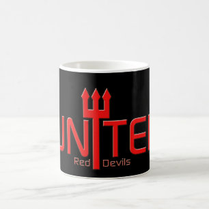 Football United Red Devils Coffee Mug