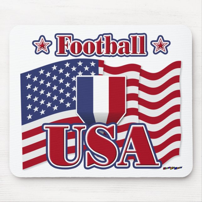 Football USA Mouse Pad (Front)