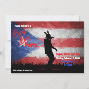 Football Watch Party Invitation