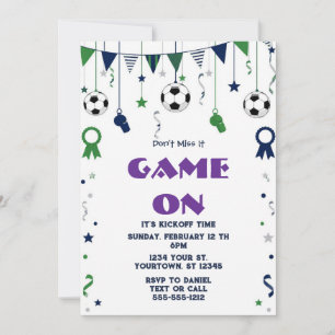 Football Watch Party Invitation 2026