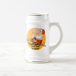 Football What Else T-shirts and Gifts Beer Stein