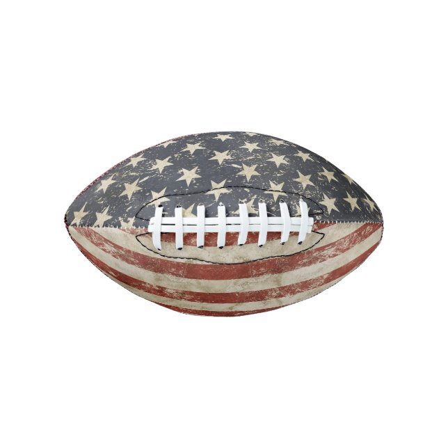 Football with USA flag (Front)