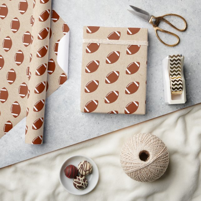 Football Wrapping Paper (Crafts)