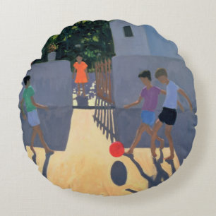 Footballers Kos 1993 Round Pillow