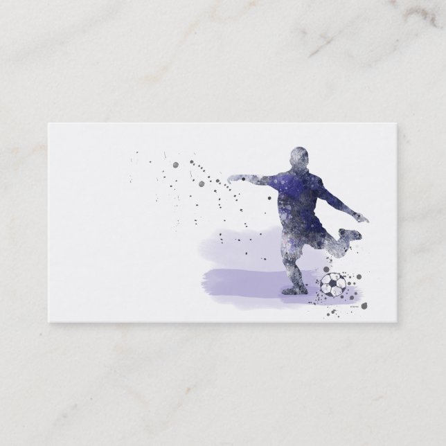 FOOTBALLEUR 2 - Cartes de visite (Devant)