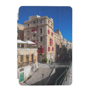 Footbridge, narrow street with stairs in Valletta iPad Mini Cover