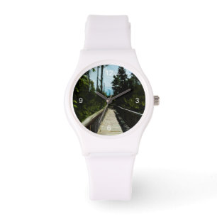 Footbridge Over Canadian Canyon Watch